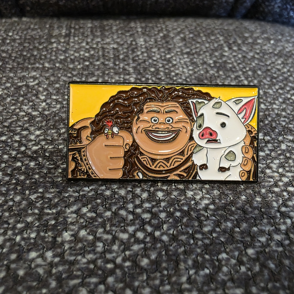 Colorful Cartoon Character Enamel Pin